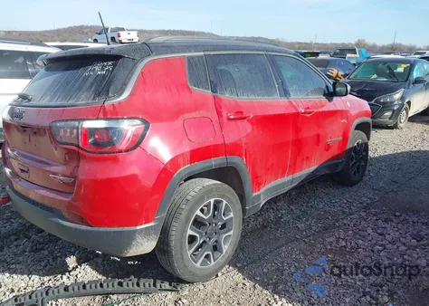 2018 Jeep Compass Trailhawk 4X4 z USA, uszkodzony, nr VIN 3C4NJDDB6JT482032
